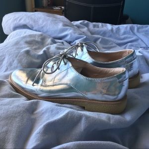 Special edition Zara Silver Shoes